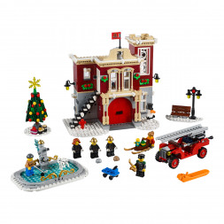Конструктор LEGO Creator 10263 Пожарная часть в зимней деревне