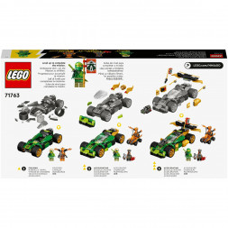 Конструктор LEGO Ninjago 71763 Гоночный автомобиль ЭВО Ллойда