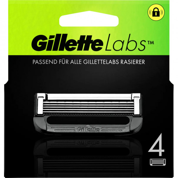 Лезвия для бритвы Gillette Labs, 4 шт. в Новороссийске