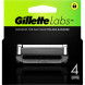 Лезвия для бритвы Gillette Labs, 4 шт. в Новороссийске