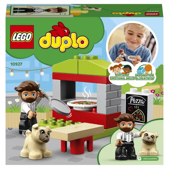 Конструктор LEGO DUPLO 10927 Town Киоск-пиццерия в Новороссийске