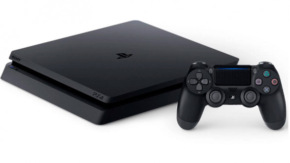 Игровая приставка Sony PlayStation 4 Slim 500 ГБ HDD, черный в Новороссийске