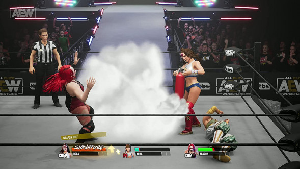 Игра AEW: Fight Forever [Nintendo Switch, английская версия] в Новороссийске