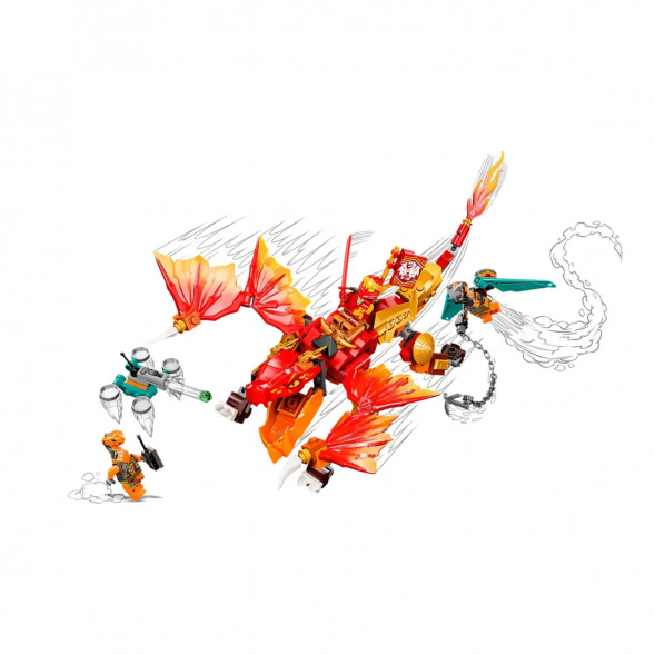 Конструктор LEGO Ninjago 71762 Огненный дракон ЭВО Кая в Новороссийске