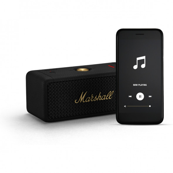 Портативная акустика Marshall Emberton II, 20 Вт, Black/Brass в Новороссийске