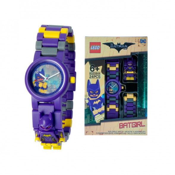 Часы LEGO Super Heroes 8020844 Batman Movie Бэтгерл с минифигуркой в Новороссийске