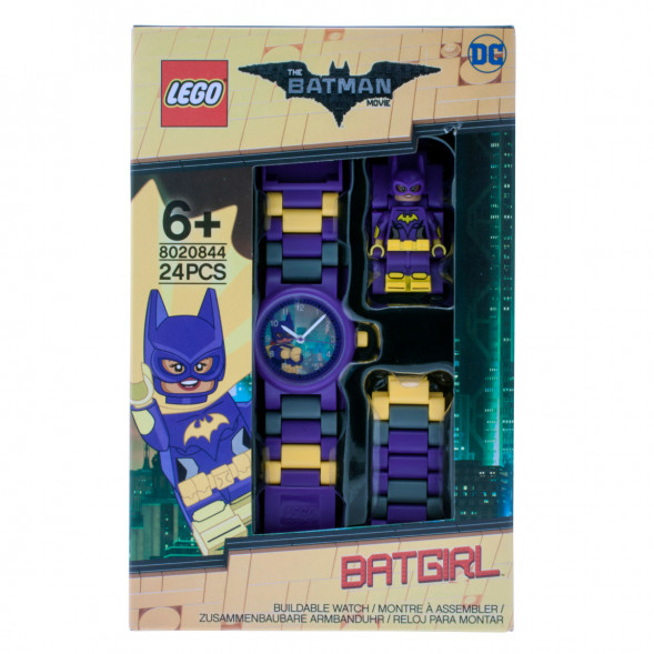 Часы LEGO Super Heroes 8020844 Batman Movie Бэтгерл с минифигуркой в Новороссийске