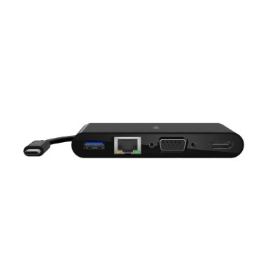 Док-станция Belkin USB-C Multimedia + Charge Adapter AVC004btBK, черный в Новороссийске