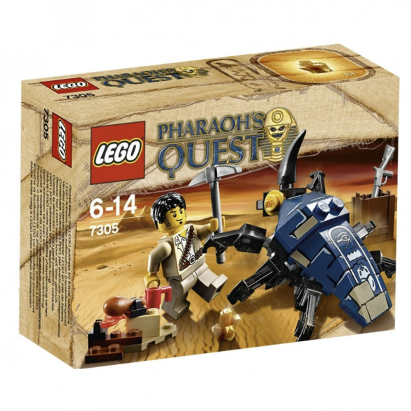 Конструктор LEGO Pharaohs Quest 7305 Атака скарабея в Новороссийске
