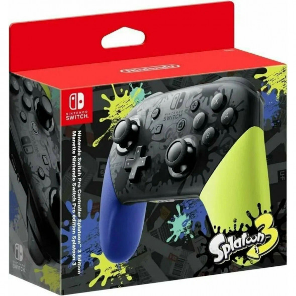 Геймпад Nintendo Switch Pro Controller (Splatoon 3) в Новороссийске
