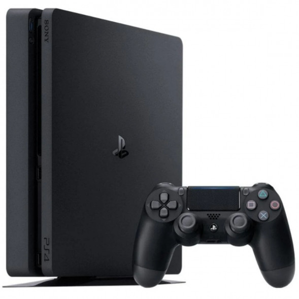 Игровая приставка Sony PlayStation 4 Slim 1TB black в Новороссийске