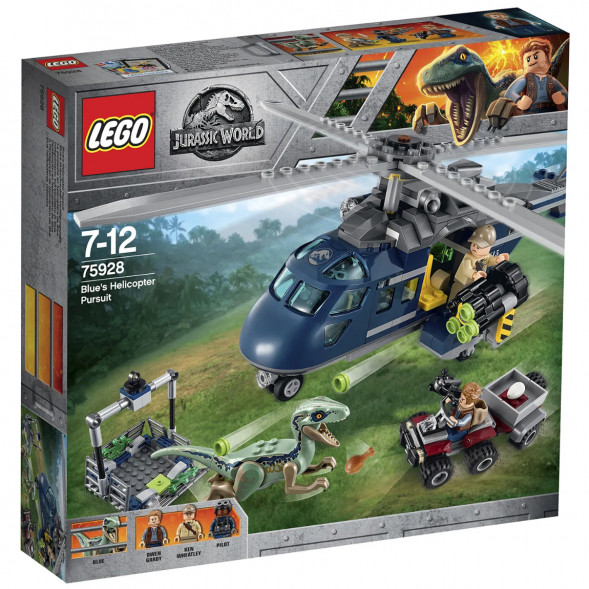 Конструктор LEGO Jurassic World 75928 Погоня за Блю на вертолёте  в Новороссийске