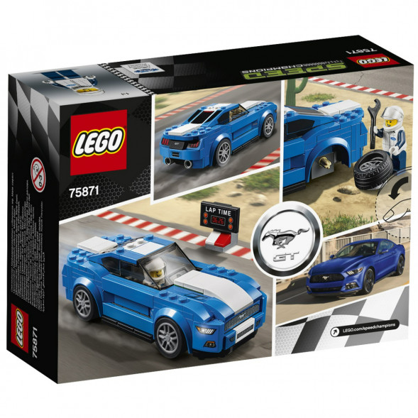 Конструктор LEGO Speed Champions 75871 Ford Mustang GT в Новороссийске