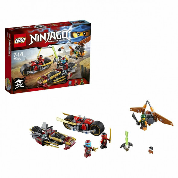 Конструктор LEGO Ninjago 70600 Погоня на мотоциклах в Новороссийске