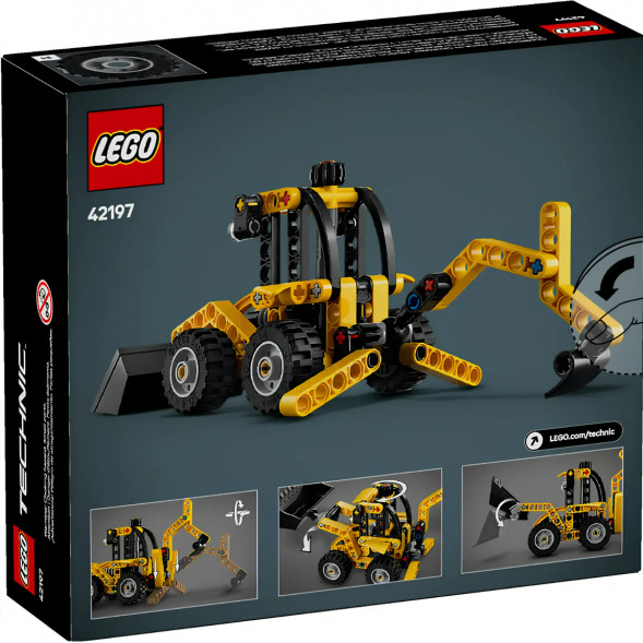 Конструктор LEGO Technic 42197 Экскаватор-погрузчик в Новороссийске