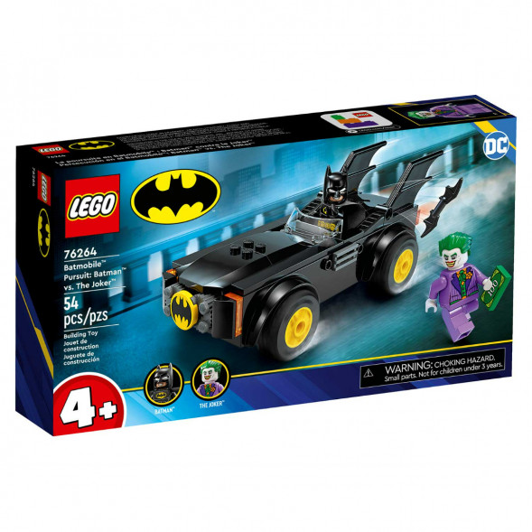 Конструктор LEGO Super Heroes 76264 Погоня на Бэтмобиле: Бэтмен против Джокера в Новороссийске