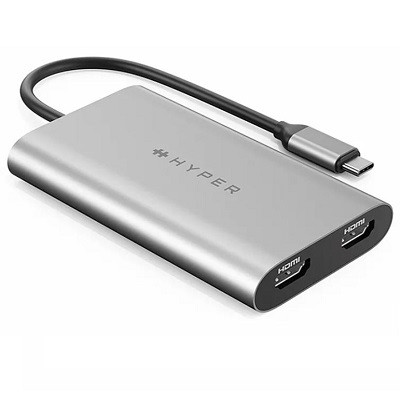 Адаптер HyperDrive Dual 4K HDMI для MacBook M1/M2 в Новороссийске