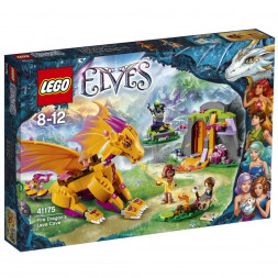 Конструктор LEGO Elves 41175 Лавовая пещера дракона огня