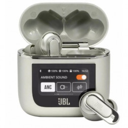 Беспроводные наушники JBL Tour Pro 2, USB Type-C, серебристый