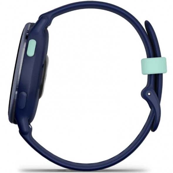 Умные часы Garmin Vivoactive 5, синие с металлически-синим безелем и силиконовым ремешком 010-02862-12 в Новороссийске