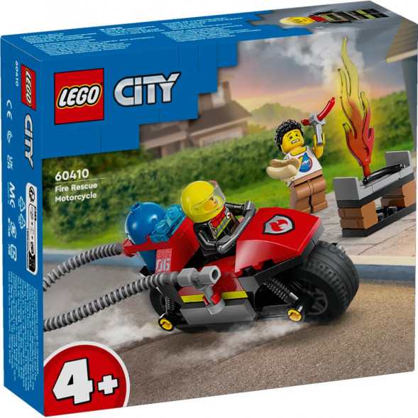 Конструктор LEGO City 60410 Пожарно-спасательный мотоцикл в Новороссийске