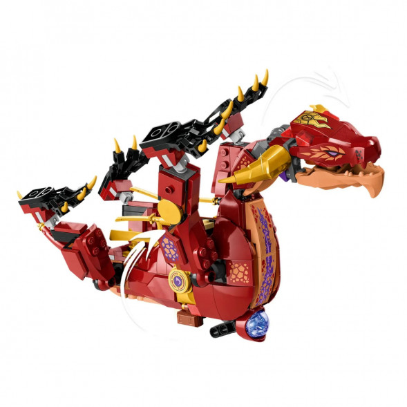 Конструктор LEGO Ninjago 71793 Лавовый дракон-трансформер в Новороссийске