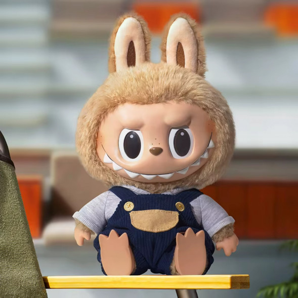 Коллекционная фигурка POP MART Labubu Time to chill Vinyl Plush Doll в Новороссийске