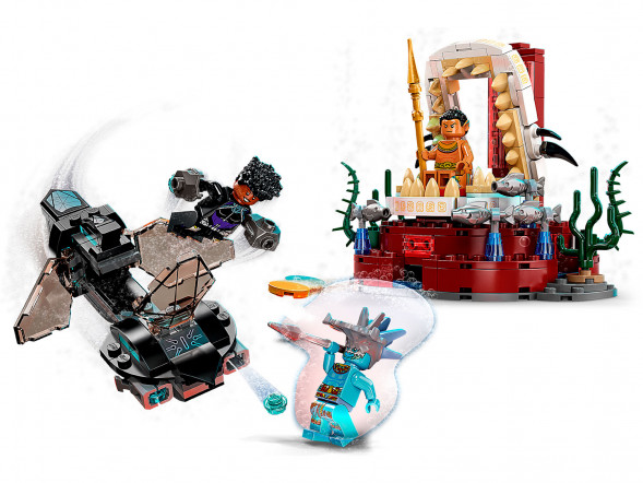 Конструктор LEGO Super Heroes 76213 Тронный зал короля Нэмора в Новороссийске