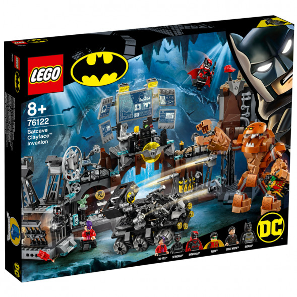 Конструктор LEGO Super Heroes 76122 Вторжение Глиноликого в бэт-пещеру в Новороссийске