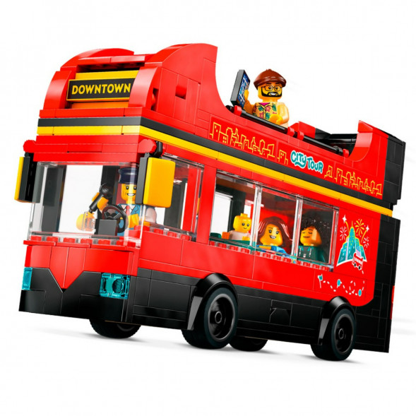 Конструктор LEGO City 60407 Красный двухэтажный экскурсионный автобус в Новороссийске