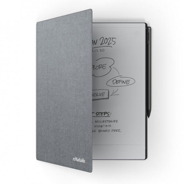 Графический планшет reMarkable 2 со стилусом Marker Plus и чехлом Book Folio серый (RM114) в Новороссийске