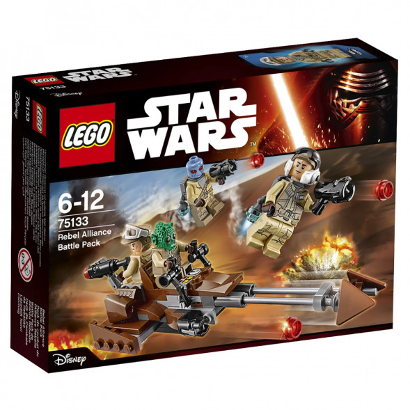 Конструктор LEGO Star Wars 75133 Боевой набор Повстанцев в Новороссийске
