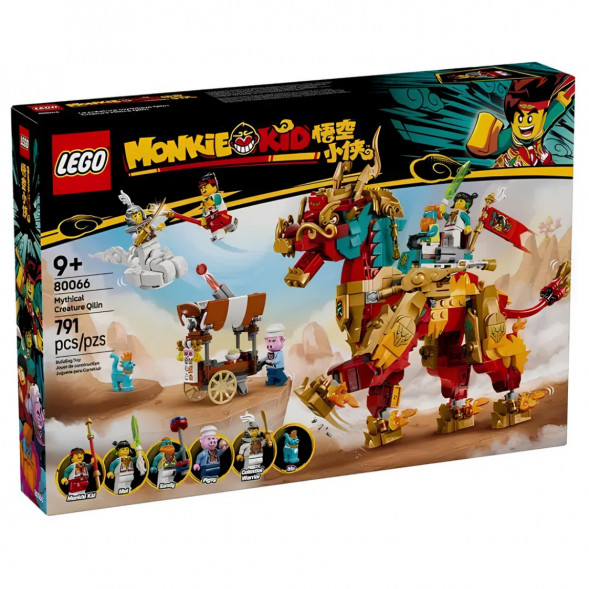 Конструктор LEGO Monkie Kid 80066 Мифическое существо Цилинь в Новороссийске