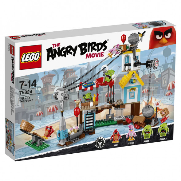 Конструктор LEGO Angry Birds 75824 Разгром Свинограда в Новороссийске
