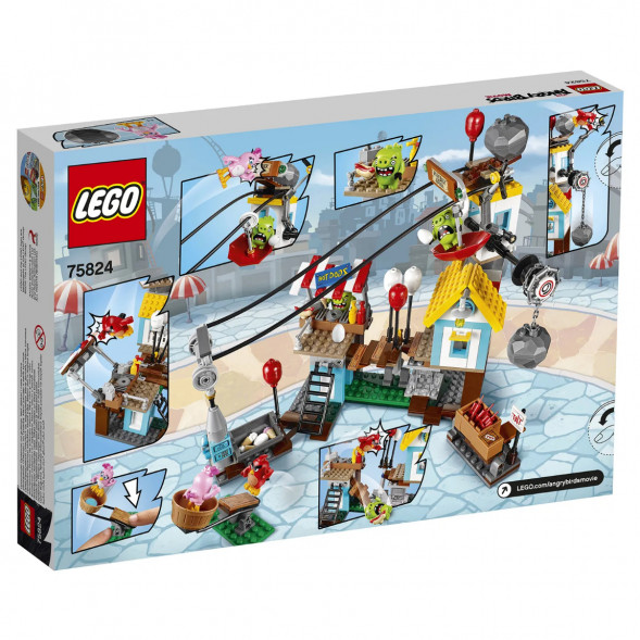 Конструктор LEGO Angry Birds 75824 Разгром Свинограда в Новороссийске