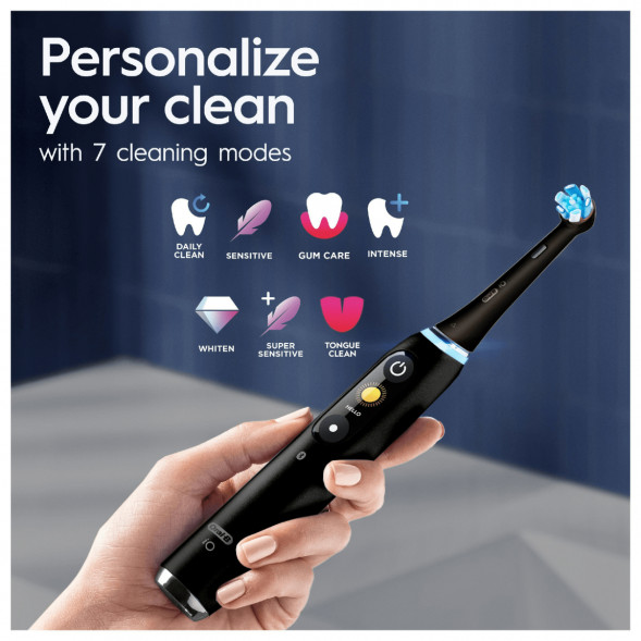 Электрическая зубная щетка Oral-B iO Series 9s (387071), Black Onyx в Новороссийске