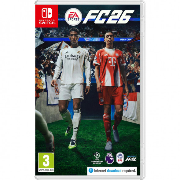 Игра EA Sports FC 26 (FIFA 26) [Nintendo Switch, русские субтитры] в Новороссийске