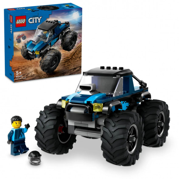 Конструктор LEGO City 60402 Синий Монстр-трак в Новороссийске