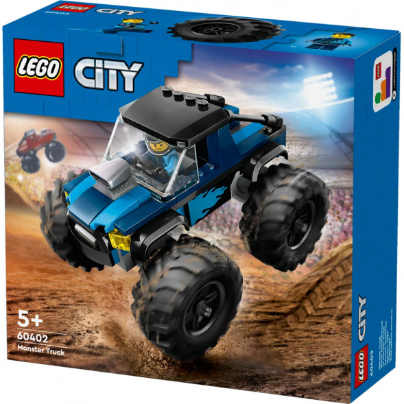 Конструктор LEGO City 60402 Синий Монстр-трак в Новороссийске