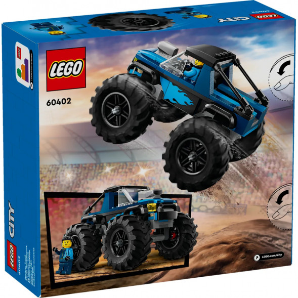 Конструктор LEGO City 60402 Синий Монстр-трак в Новороссийске