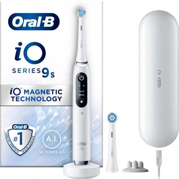 Электрическая зубная щетка Oral-B iO Series 9s (387224), White в Новороссийске