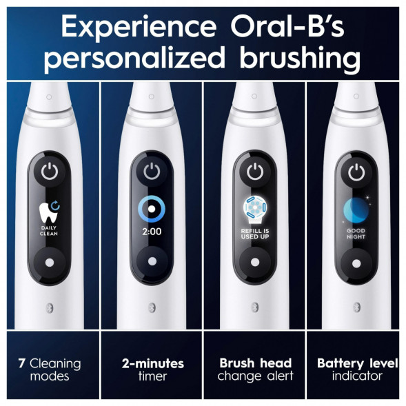 Электрическая зубная щетка Oral-B iO Series 9s (387224), White в Новороссийске