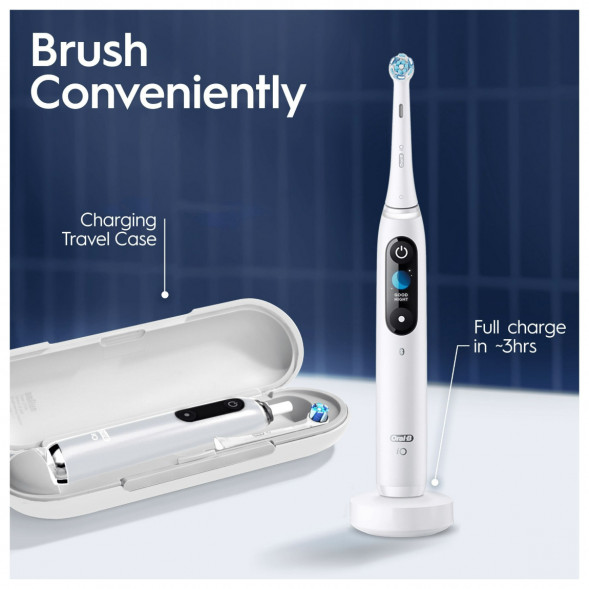 Электрическая зубная щетка Oral-B iO Series 9s (387224), White в Новороссийске