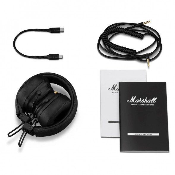 Беспроводные наушники Marshall Major V, чёрный в Новороссийске