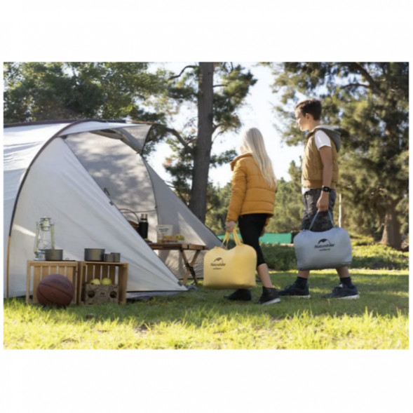 Спальный мешок Naturehike C180 (190x75см), желтый в Новороссийске