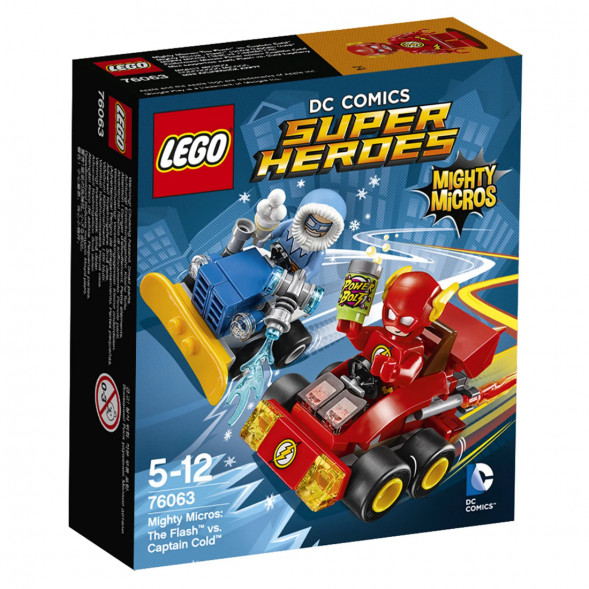 Конструктор LEGO Super Heroes 76063 Флэш против Капитана Холода в Новороссийске