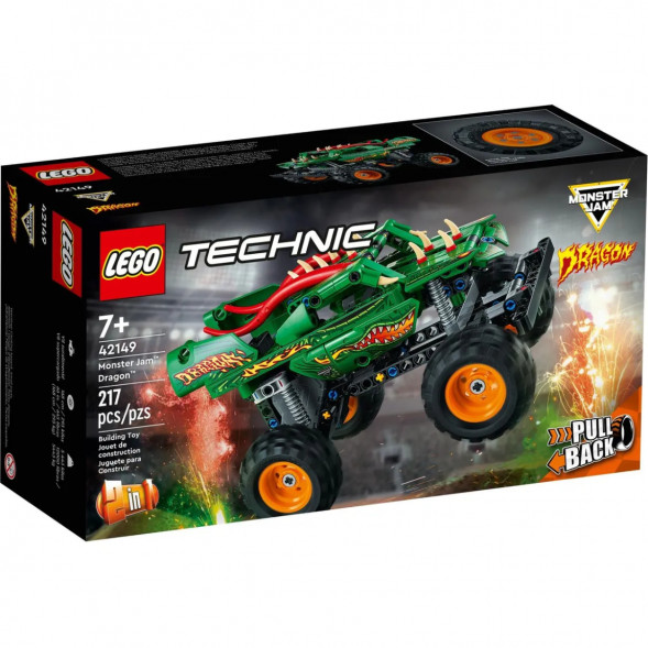 Конструктор LEGO Technic 42149 Монстер Джем «Дракон» в Новороссийске