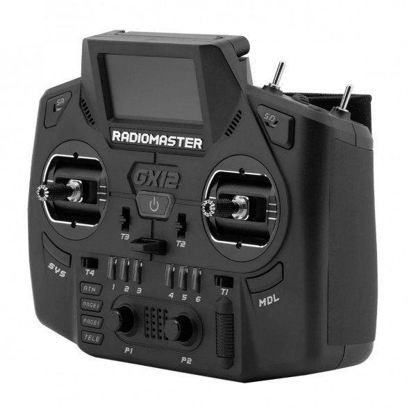 Пульт RadioMaster GX12 ELRS 915Мгц/2.4Ггц  (Без АКБ) в Новороссийске