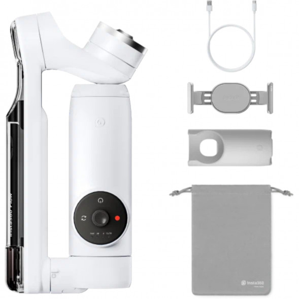 Cтабилизатор для смартфона Insta360 Flow Standalone Summit White, белый в Новороссийске