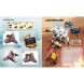 Книга и набор кубиков LEGO Star Wars Buch &amp;amp; Steine-Set Fur 8 einmalige Lego Modelle! в Новороссийске